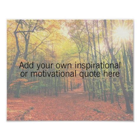 Create Your Own Inspirationalmotivational Quote Poster