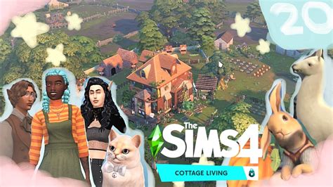 Death And Chickens ~ The Sims 4 Cottage Living ~ Lets Play Part 20