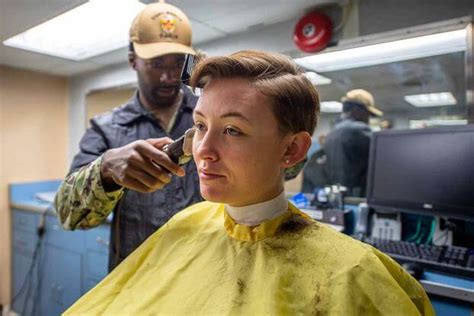 The Navy Shakes Up Its Uniform Policy With New Haircuts As Well As
