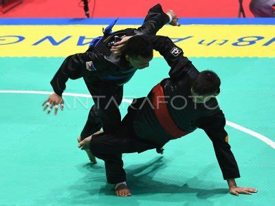 Pencak Silat Kelas D Putra Filipina Vs Kirgistan Antara Foto