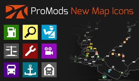Promods New Map Icons Ets2 Promods