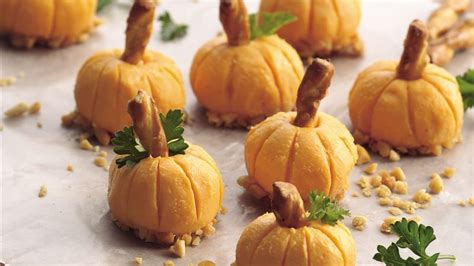 Cheddar Pumpkin Appetizers Recipe From Betty Crocker