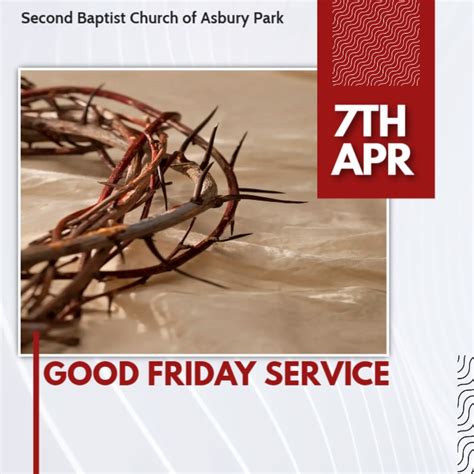 Good Friday Church Service Flyer Template Postermywall