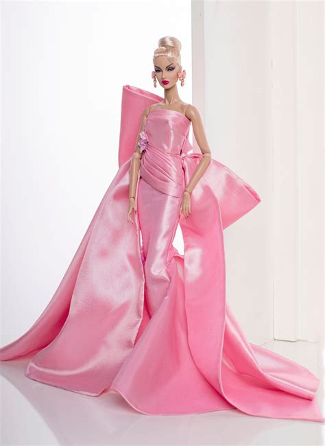 pink dress for fashion royalty poppy parker silkstone barbie fr2