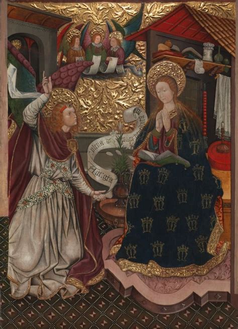 The Annunciation And The Nativity The Setting Is An Ordinary House