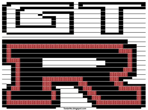 Nissan Skyline Gt R Logo Ascii Art Cool Ascii Text Art 4 U