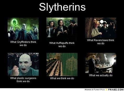 Slytherin May Be The Evil House At Hogwarts But They Are Certainly Excellent Meme Fodder