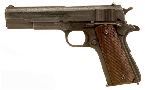 Deactivated Wwii Colt Manufactured 1911a1 Allied