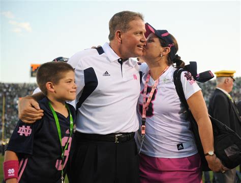 Wife Of Notre Dame Coach Brian Kelly Faces Her Own Opponent The New