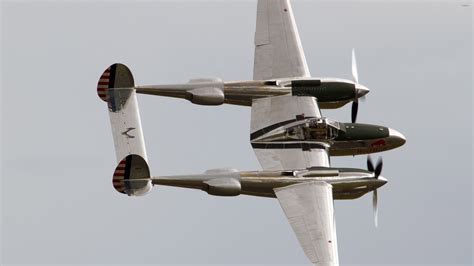 Top View Of A Lockheed P 38 Lightning Wallpaper Aircraft Wallpapers