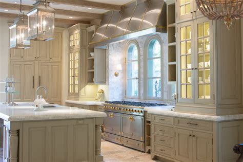 With paint, cabinet reface or. Tan Kitchen Cabinets - Transitional - Kitchen - Farrow and ...