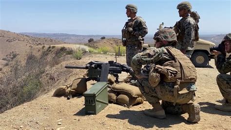 Grenade Launcher Live Fire Marines Fire M240b Machine Guns And Mark