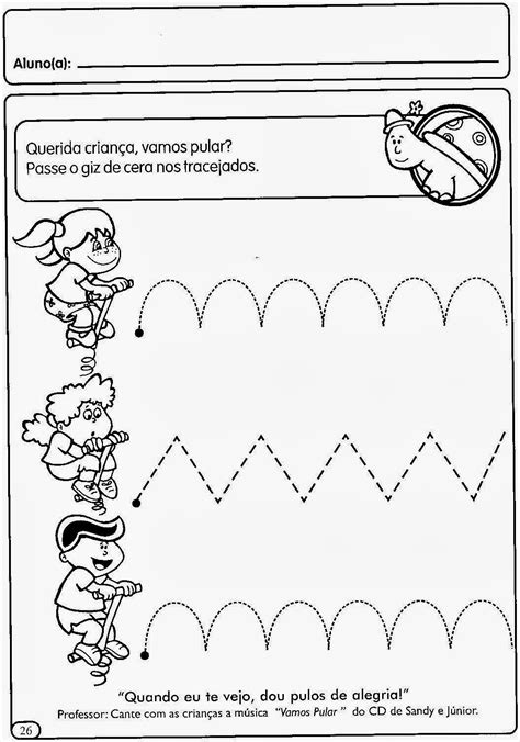 Atividades Jardim 1 Coordenação Motora