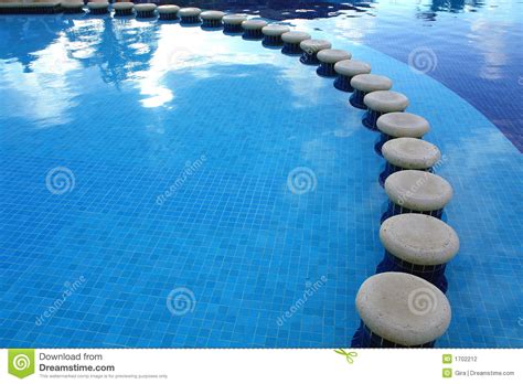 Seats Inside Of The Swimming Pool Stock Photo Image Of