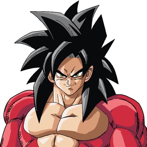 Portrait Of Super Saiyan 4 Personajes De Dragon Ball Goku Fase 4