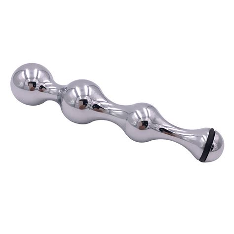 Large Metal Anal Beads Pull Bead Anal Butt Plug Romance Game Funny Toy