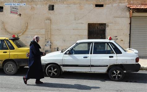 Feature 1st Female Taxi Driver In Syrias Aleppo Shows Self Reliance In Times Of Hardship