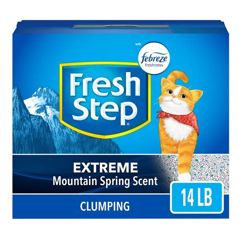 Fresh Step Extreme Scented Litter With The Power Of Febreze Clumping