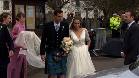 Andy murray and kim sears' stunning wedding revealed! Andy Murray weds Kim Sears: 'Royal wedding of Scotland' - CNN