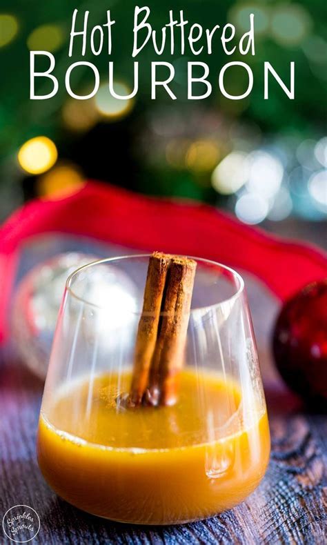 We have frozen alcoholic drink recipes that are made with rum, vodka, tequila, bourbon, and even wine. This Hot Buttered Bourbon is the ultimate warm winter drink. You could serve this as a Christmas ...