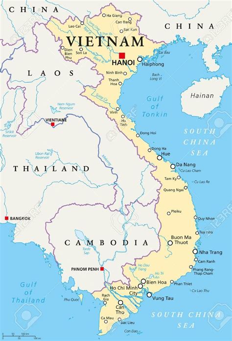Vietnam Political Map Ontheworldmap Com Vrogue Co