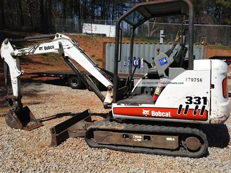 2006 Bobcat 331 G 331g Mini Excavator Digger 10 Dig Depth 2019 Hrs
