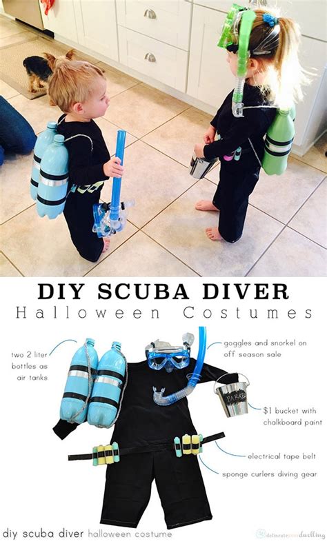 DIY Scuba Diver Halloween Costume