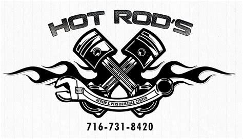 Targeta De Presentacion Hot Rod Hot Rods Logos Vintage