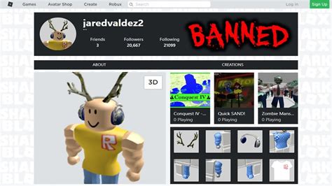 Roblox Accounts That Are Forever Banned 2 Youtube