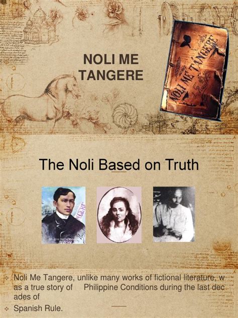 Noli Me Tangere Synopsis Pdf Spanish Language Literature