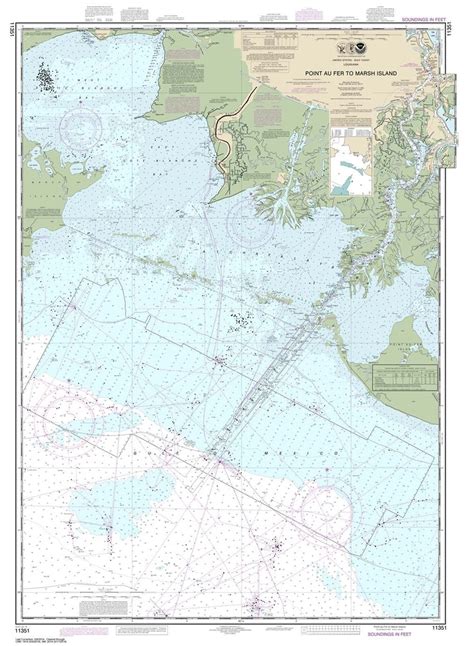 Themapstore Noaa Charts Florida Mississippi Gulf Of Mexico 11351
