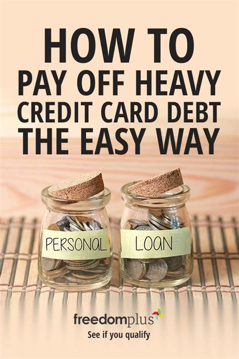 Pay Off Your Credit Card Debt With A Personal Loan You Could Save