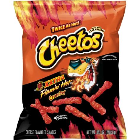 Cheetos Crunchy Xxtra Flamin Hotcheese Flavored Snacks 85 Oz Bag World Ship 1699 Picclick