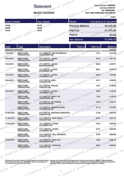 We also have pages dedicated to letting you know how we protect you when using our services. Bank Statements Prices & Samples