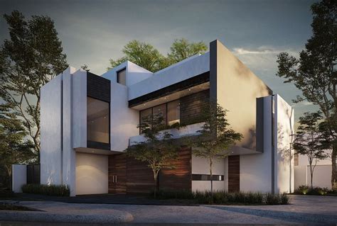 Render Casa Moderna ¿qué Es Un Render Render 3 D Max Y Photoshop