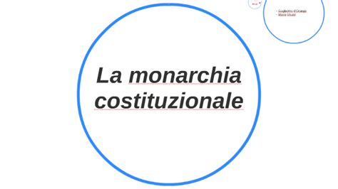 La Monarchia Costituzionale By Luca Tognoni