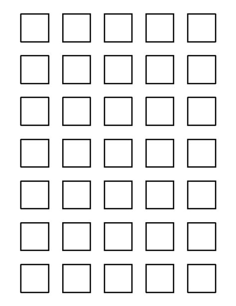 Printable Squares Template Printable Word Searches
