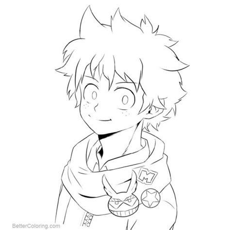 Are there any coloring pages for new babies? Boku No Hero Academia Shouto Todoroki Coloring Pages by ...