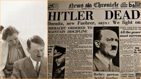Death Of Hitler Newspaper