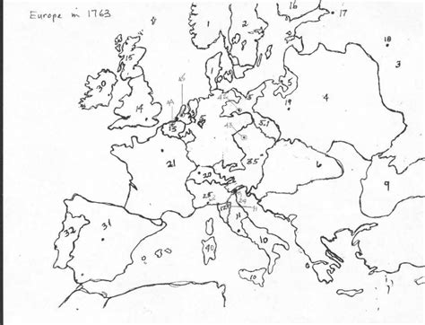 Make a subdivisions map for any country you want. Blank Europe Map Quiz Printable | Printable Maps