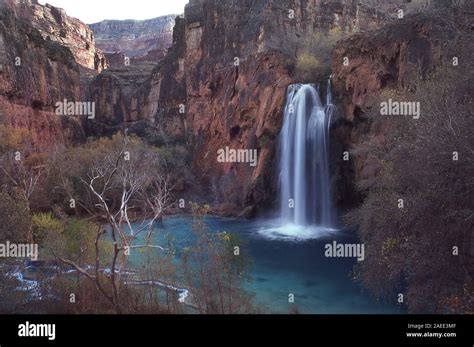 View Of Havasu Falls In Arizona Stock Photo Alamy