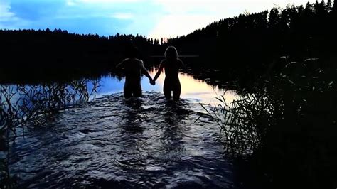 Skinny Dipping In Finland Youtube