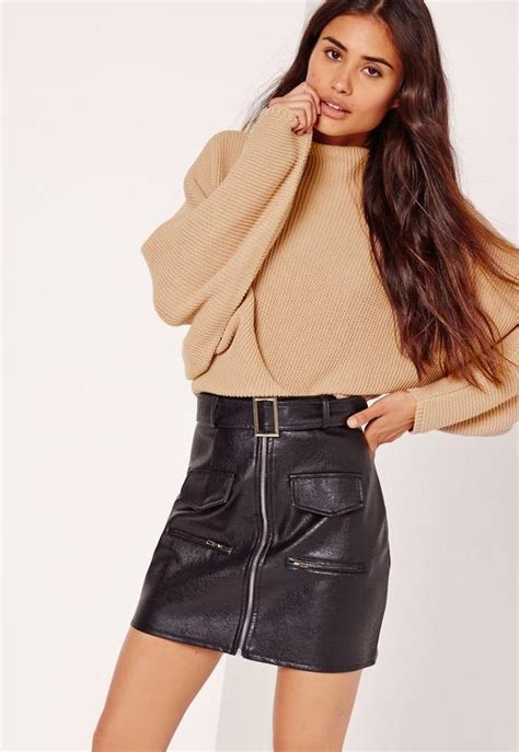 Nude Batwing Cropped Sweater Missguided