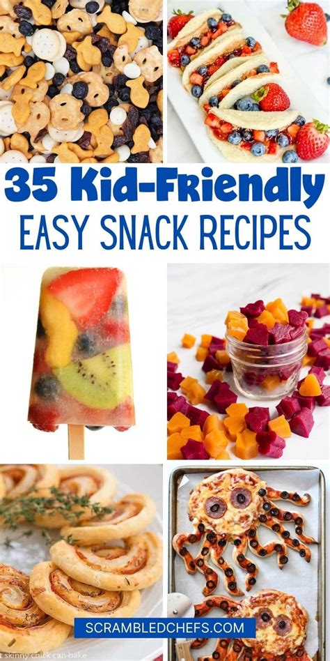 Easy Snacks To Make Within Minutes With Children Burchell Gresto