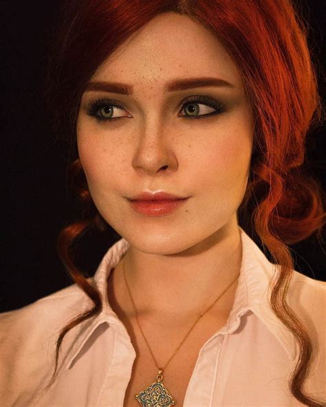 Triss Cosplay By Ilona Bugaeva Thewitcher Ps Wildhunt Ps Share Games Gaming Thewitcher