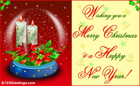 Merry Christmas N Happy New Year Free Merry Christmas Wishes Ecards