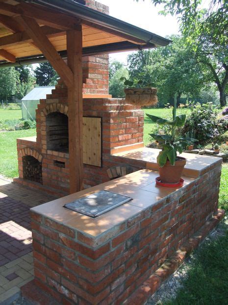 Diy Outdoor Fireplace With Bbq Grill Brick Diy Outdoor Fireplace