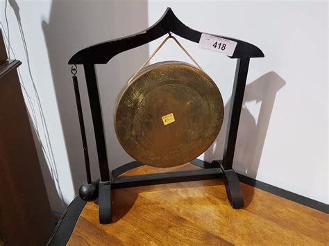 Asian Gong On Stand