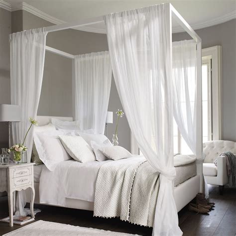 Luxury Cashmere And Cotton Bed Throws The White Company Canopy Bedroom Bed Design Poster Bed
