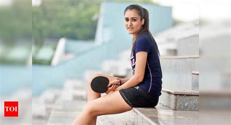 Manika Batra Indias No1 Female Tt Player Manika Batra Dont Regret